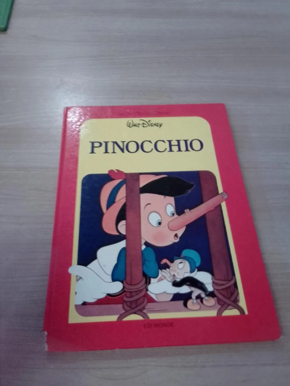 Pinocchio, collection le jardin des rêves (Diney)1983